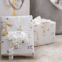 Creative photography Guess how much I love you rabbit wrapping paper